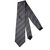 Louis Vuitton Tie Blue Grey Silk  ref.39724