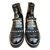 Robert Clergerie Ankle Boots Black Patent leather  ref.39797