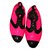 Chanel Schnürschuhe Pink Lackleder  ref.39806