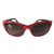 Fendi Sonnenbrille Rot Kunststoff  ref.39909