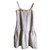 Autre Marque Essentiel Dress Beige Silk Cotton  ref.39928