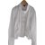 Louis Vuitton White Ruched Button Down Blouse Top Cotton  ref.40065
