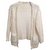 Céline Rare CELINE Phoebe Philo fuzzy ivory knit sweater White Wool  ref.40142