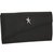 Thierry Mugler Purse, wallet, case Black Leather Cloth  ref.40156
