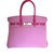 Hermès birkin 35 special edition Pink Leather  ref.40202