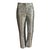 Chanel Pantalones de pasarela Dorado Poliéster  ref.40223