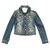 Pinko Jacket Blue Cotton  ref.40259