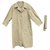 Burberry Trench coat Khaki Cotton  ref.40358