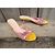 Mule Salvatore Ferragamo in pelle rosa e gialla Giallo - vista 3