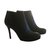 Christian Louboutin Ankle Boots Black Leather  ref.40410