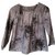 Cos tie & dye blouse Grey Cotton  ref.40454
