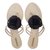 Chanel Sandálias Fora de branco Plástico  ref.40458