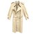 Burberry Trench coat Beige Cotton Polyester  ref.40898