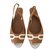 Hermès Sandals Caramel Leather  ref.40916
