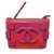 Chanel Plexiglass and Patent Leather Boy Brick Flap Bag Pink  ref.40967