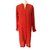 Hermès Dress Orange Linen  ref.40973