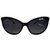 Chanel Gafas de sol Negro Goma  ref.41004