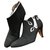 Patricia Blanchet Botines Negro Gamuza