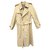 Burberry trench coat Beige Cotton Polyester  ref.41182