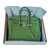 Hermès Birkin 35 Green Leather  ref.41190