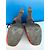 Sandali Bagatt in scamosciato multicolor nero arancione grigio 37IT - vista 5