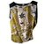 Hermès Top drape sans manches inprime leopard Multicolor Algodón  ref.41347
