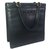 Chanel Handbags Black Leather  ref.41393