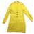 Chanel Casaco Amarelo Casimira  ref.41407