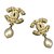 Chanel Earrings Golden  ref.41495