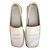 Louis Vuitton Flats White Leather  ref.41530