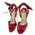 Christian Louboutin Marylineska Cuirs exotiques Rouge  ref.41566