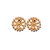Jean Louis Scherrer Earrings Golden Metal  ref.41574