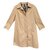 Burberry Trench coats Caramel Cotton Polyester  ref.41660