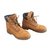 Timberland Ankle Boots Beige Leather  ref.41736