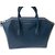 Givenchy Antigona mittelgroße Tasche Blau Leder  ref.41749