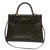 Kelly Hermès Handbags Olive green Leather  ref.41758