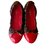 Louis Vuitton Ballets flats vuitton Red Leather  ref.41783