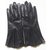 Hermès Gloves Black Lambskin  ref.41793