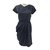 Carven Dress Navy blue Cotton  ref.41853