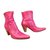 Sartore Ankle Boots Pink Leather  ref.41910