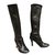 Céline Boots Black Leather  ref.41965