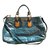 Miu Miu Handbag Blue Leather  ref.41969
