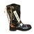 Dolce & Gabbana Botas de tornozelo Preto Couro  ref.42054