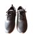 Nike Sneakers Black Leather  ref.42089