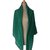 Louis Vuitton sciarpe Verde Seta Lana  ref.42091