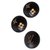 Louis Vuitton Earrings Dark brown Wood  ref.42251