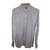 Tom ford great condition men's formal shirt Grey Cotton  ref.42332
