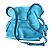 Borsa a mano Loewe Flamenco Knot Blu Pelle - vista 2