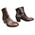 Robert Clergerie Ankle Boots Brown Leather  ref.42594