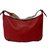 Burberry Handbag Red Leather  ref.42764